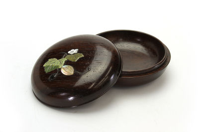 唐木象嵌香盒（木箱）