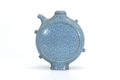 爐釣釉扁月水注