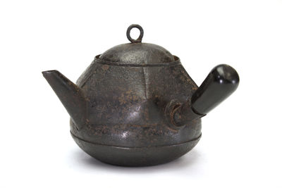 鉄打出橫手急須 （小）