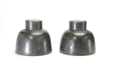 盛茂兴号点铜纹花茶馆 两点