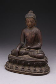 十二世紀 銅釋迦牟尼佛坐像
