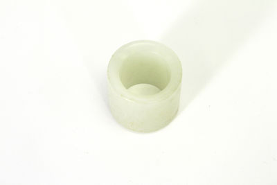 乾隆御題詩 白玉扳指（箱付）