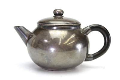 胴在銘 純銀水注（共箱）