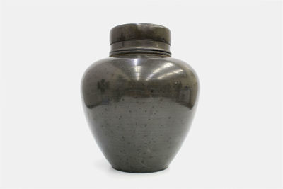 古锡大茶罐　２０cm