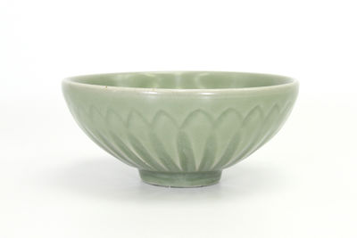 龍泉青瓷蓮瓣碗（箱付）