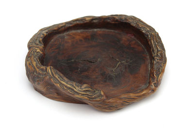 龍鬚原木 急須台（共箱）