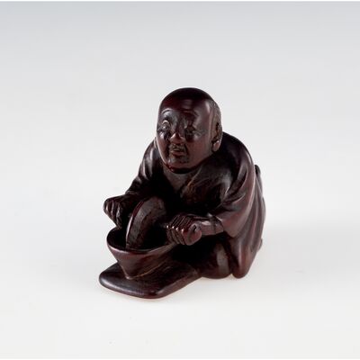 薬研根付（箱付）