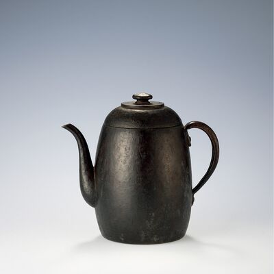 金谷五郎三郎造 青銅水注（共箱）