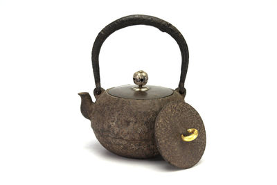 松栄堂雙蓋小鉄瓶