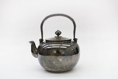 古隆作望月型銀瓶 560g