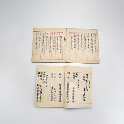 李王家旧物 奉賀賬 （木箱付）