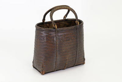 竹彦作 竹編提籃