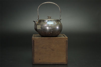 純古堂 在銘 太極文摘 急須（箱付）