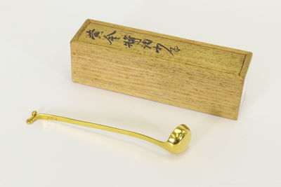 中川凈益造 純金匙（共箱）