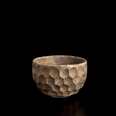 薩珊王朝　瑠璃鉢（箱付）