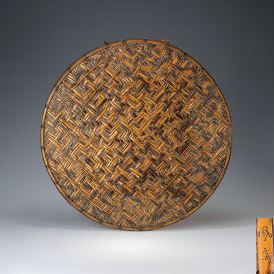 二代飯塚鳳斎 色紙掛け