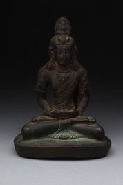 十七世紀 銅无量寿佛坐像