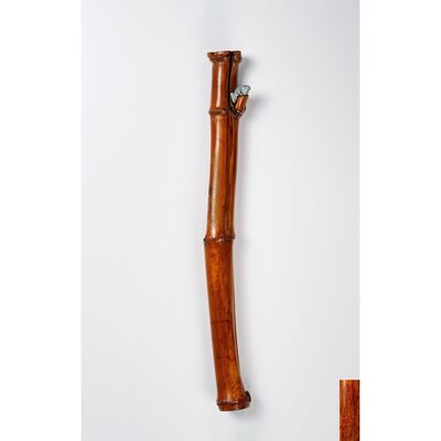 初代諏訪蘇山造 青蛙付掛花入（共箱）