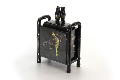 黑田造 秀玉刻 四分一香爐