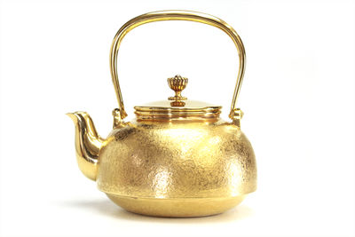 蓮形摘 純金湯沸