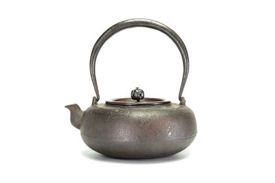 龍文堂造 鼓型南瓜摘鐵壺