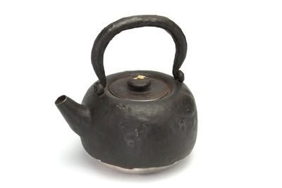 山田宗美 在銘 湯沸（共箱）