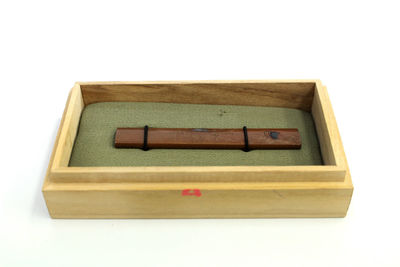 富士泛舟小柄 共箱