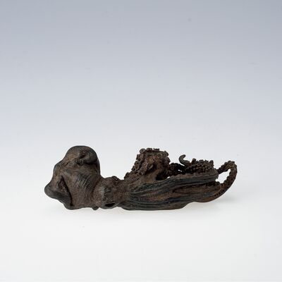 干蛸 筆架（共箱）