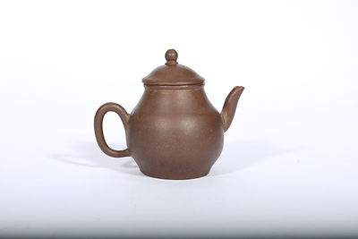 128 清 紫泥高梨壺