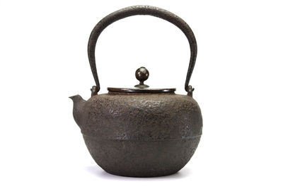 龍文堂安之介造 手取 鉄瓶