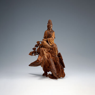 達拉乾沈香自在菩萨置物　沈水