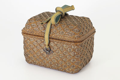網紋竹編 小茶籠