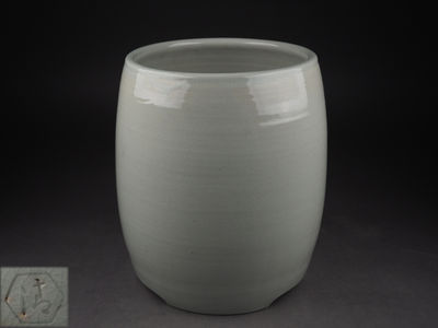 【夢工房】五代清水六兵衛造御本手火鉢在印　6.3ｋｇ　　卯-2