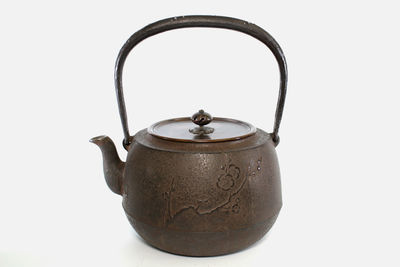 臘梅紋 鐵瓶