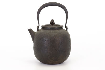 惺惺堂紹美造 棗形炮口鉄瓶