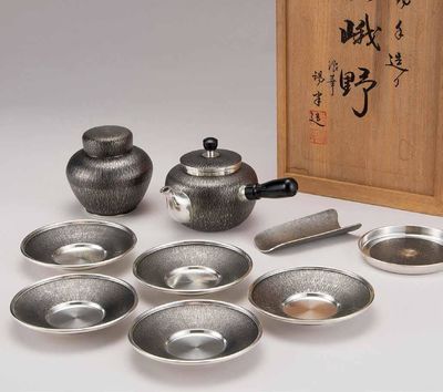 2134 锡制酒器一式