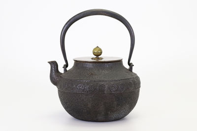 治良兵衞造 鉄壺（共箱）