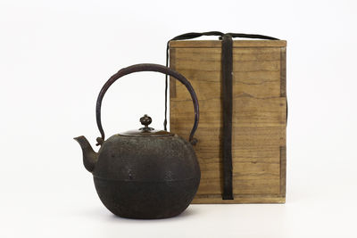 寒雉 十一代 滿丸形手取釜（共箱）