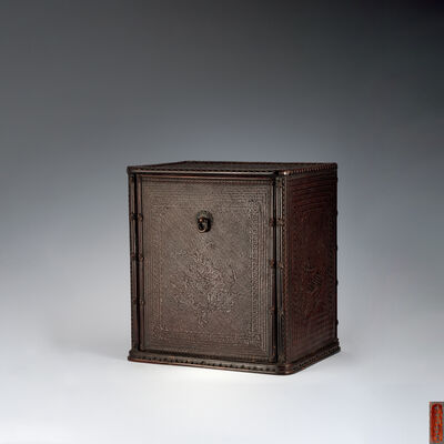 初代田辺竹雲斎造 器局（二重共箱）