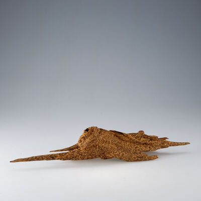 越南芽荘鷓鴣斑沈香随形置物（箱付）