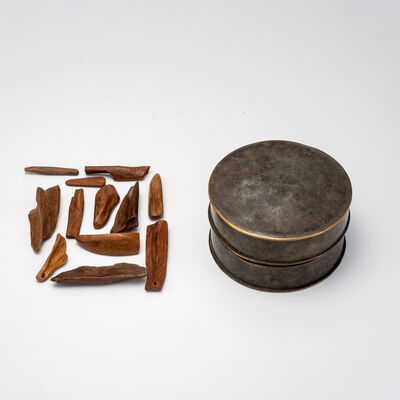 沈水沈香 錫盒付