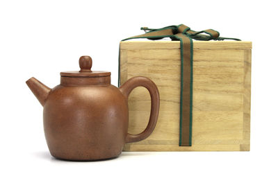 惠孟臣 在銘 紫砂壺 （合箱·）