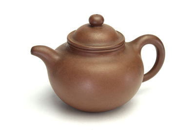 蓋内大亨在銘 紫砂急須（箱付）