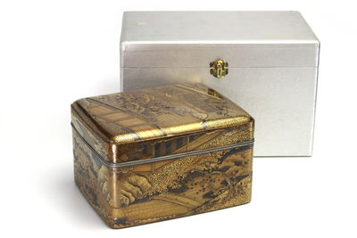 金卷 蒔繪手箱（箱付）