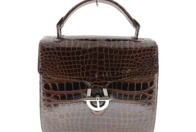 439-01043 Ｒｅａｌ　ｌｅａｔｈｅｒ　ｓｅｒｉｅｓ ハンドバッグ