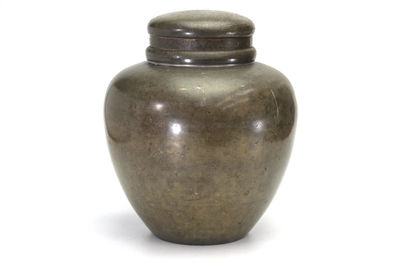 光玉堂造 錫罐（中）その二