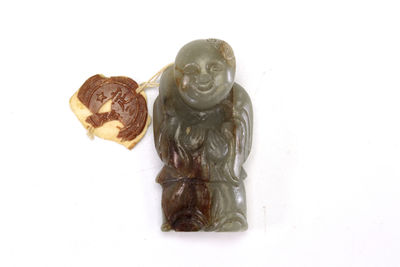 玉笑佛 置物（箱付）