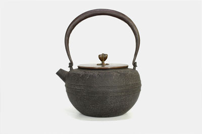 炮口銅蓋 橫紋鉄瓶