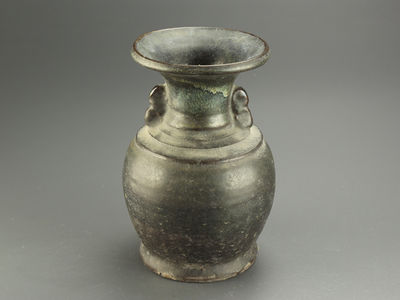 【雅】中国古玩 時代海鼠花瓶 IAS528